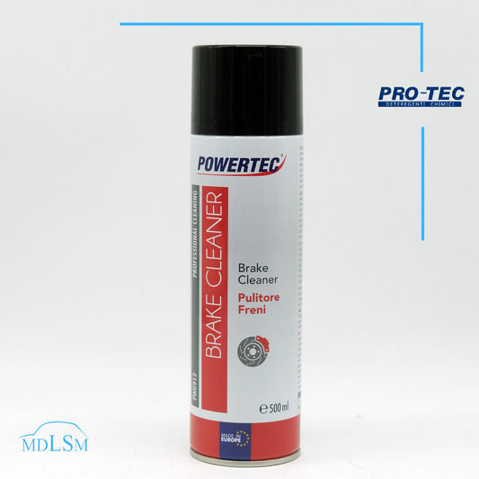 POWERTEC - BRAKE CLEANER PULITORE FRENI SPRAY 500 ML DETERGENTE SGRASSANTE PW0912